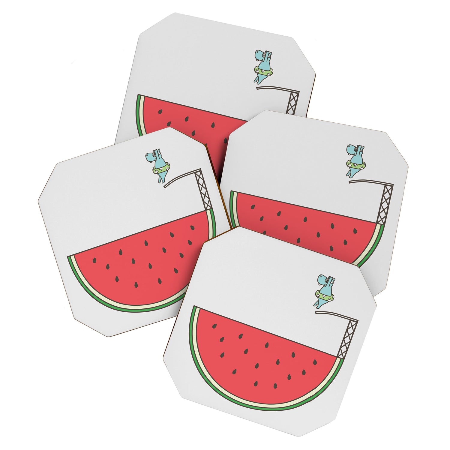 Watermelon Dive Coaster Gallery Image 1