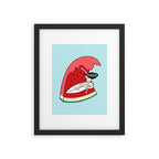 Watermelon Surf Framed Art Print Gallery Image 5