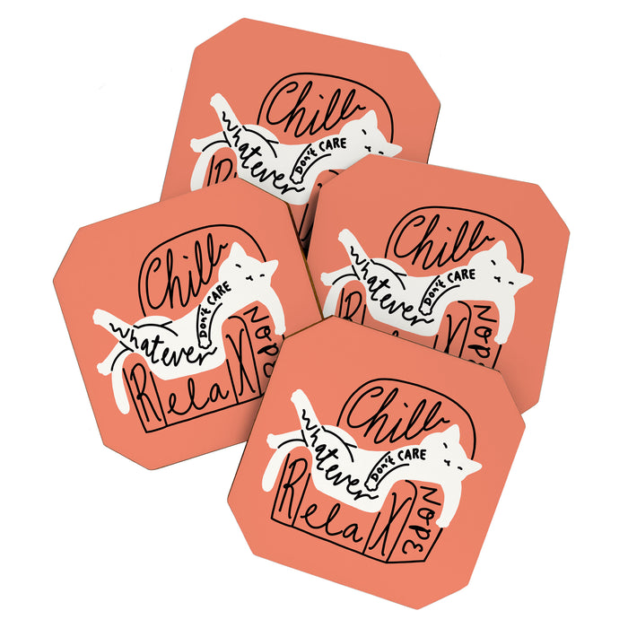 Whatever Cat Coaster Gallery Image 1