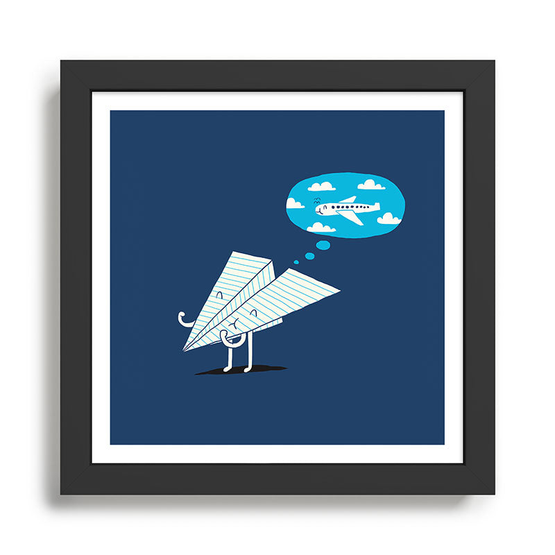 When I grow up Framed Art Print Gallery Image 1