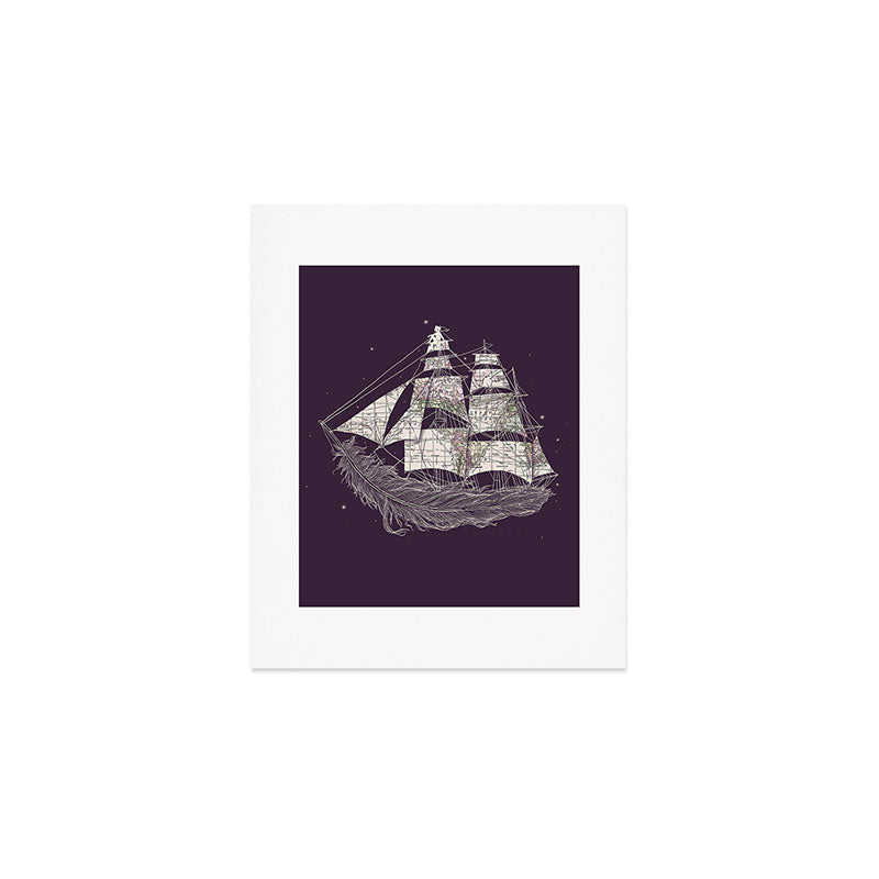 Wherever the wind blows Art Print Gallery Image 1