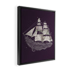 Wherever the wind blows Framed Canvas Print Gallery Image 2