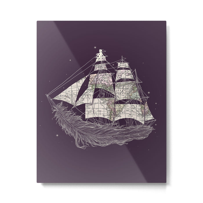 Wherever the wind blows Metal Print Gallery Image 1