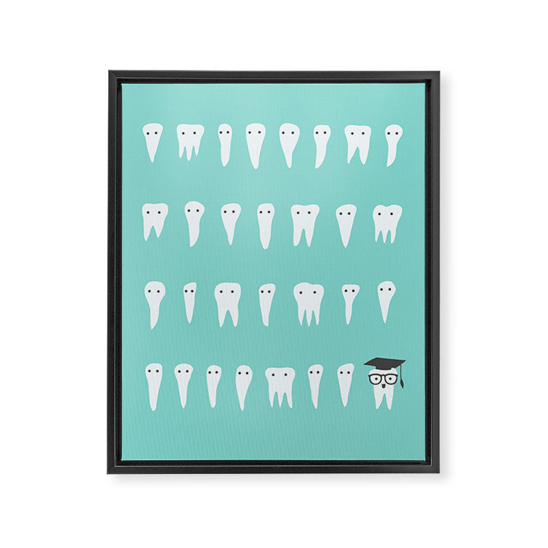 Wisdom Tooth Framed Canvas Print Gallery Image 6