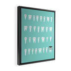 Wisdom Tooth Framed Canvas Print Gallery Image 2