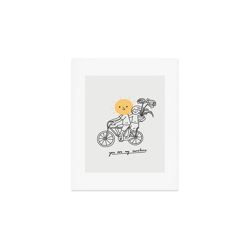 You are my sunshine 2 Art Print Gallery Image 1