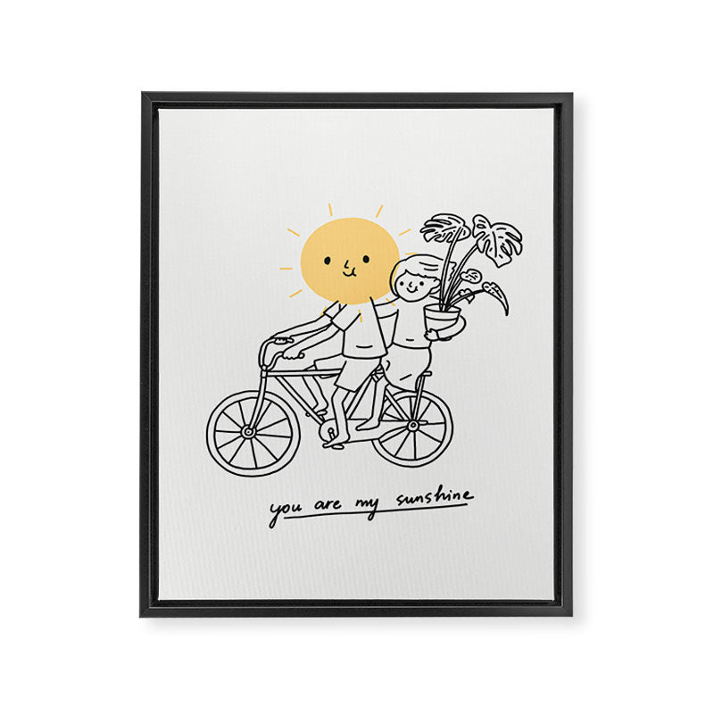 You are my sunshine 2 Framed Canvas Print Gallery Image 6