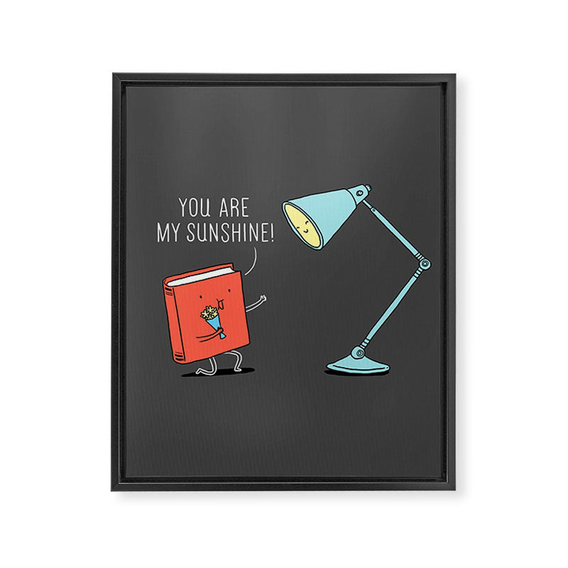 You are my sunshine Framed Canvas Print Gallery Image 8