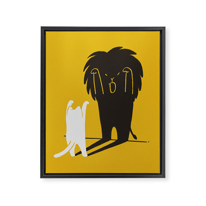You are ROARsome Framed Canvas Print Gallery Image 8