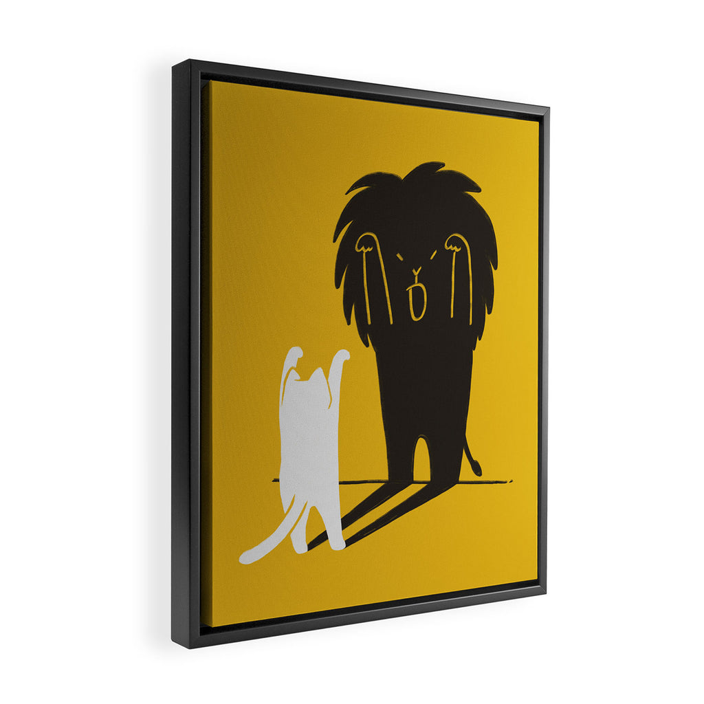 You are ROARsome Framed Canvas Print Gallery Image 2