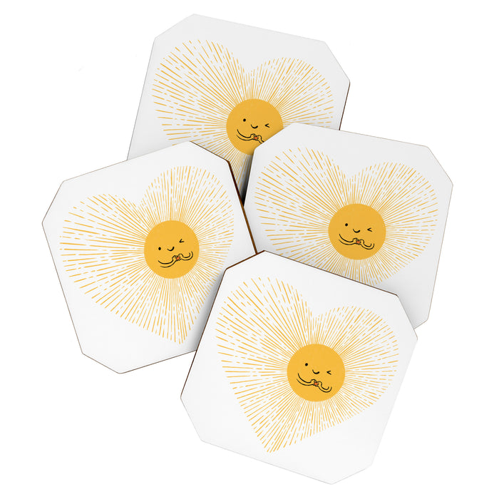 You are the Sunshine of my heart Coaster Gallery Image 1