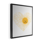 You are the Sunshine of my heart Framed Canvas Print Gallery Image 2