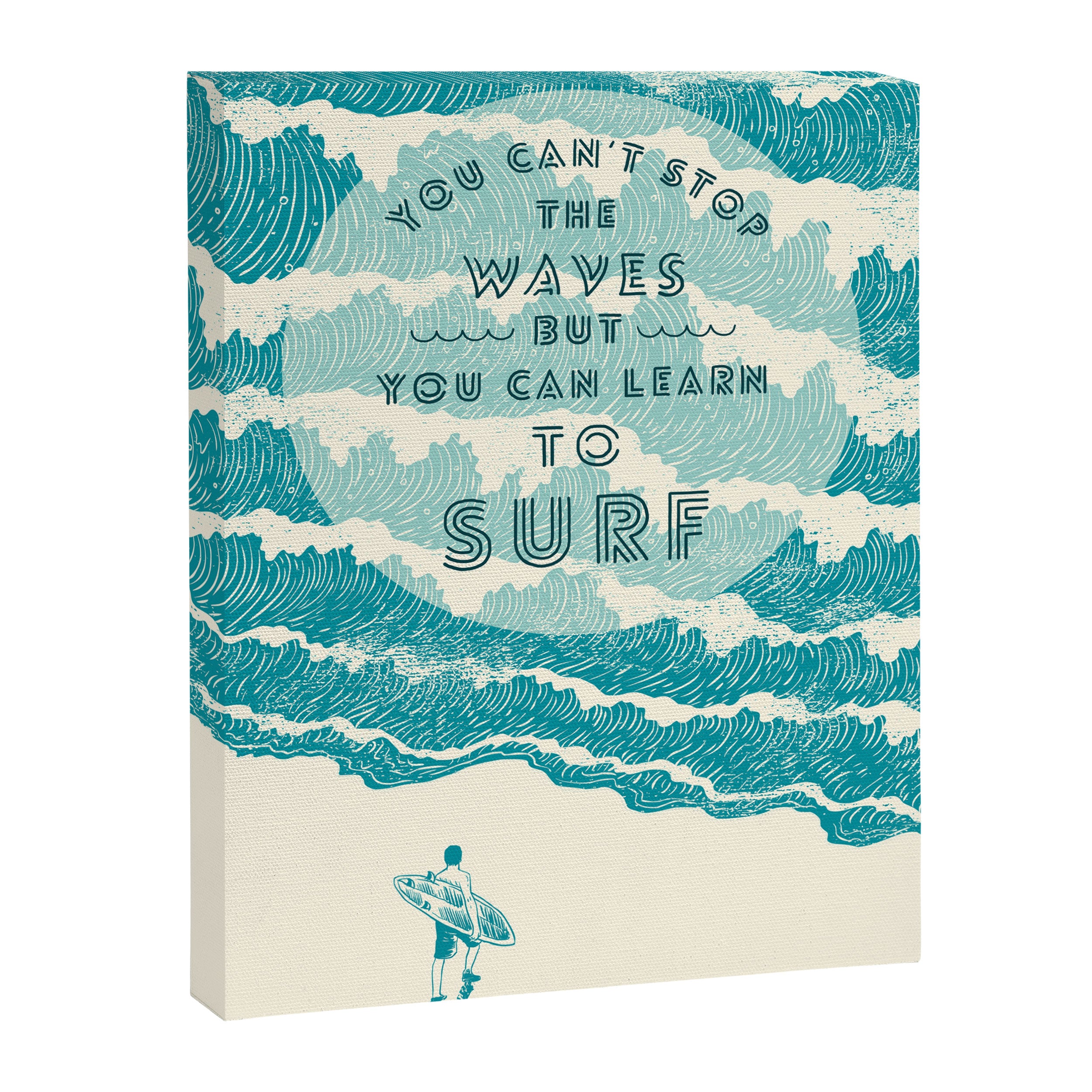 You can't stop the wave Canvas Print Gallery Image 6