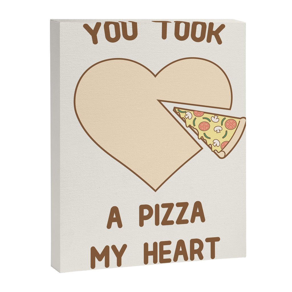 You took a pizza my heart Canvas Print Gallery Image 6