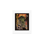 Broccozilla Black Version Art Print Gallery Image 1