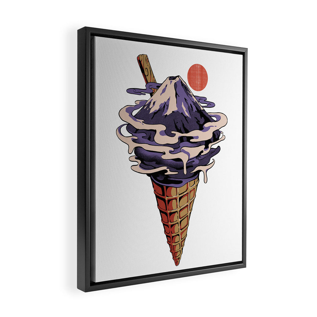 Fuji Flavor Framed Canvas Print Gallery Image 2