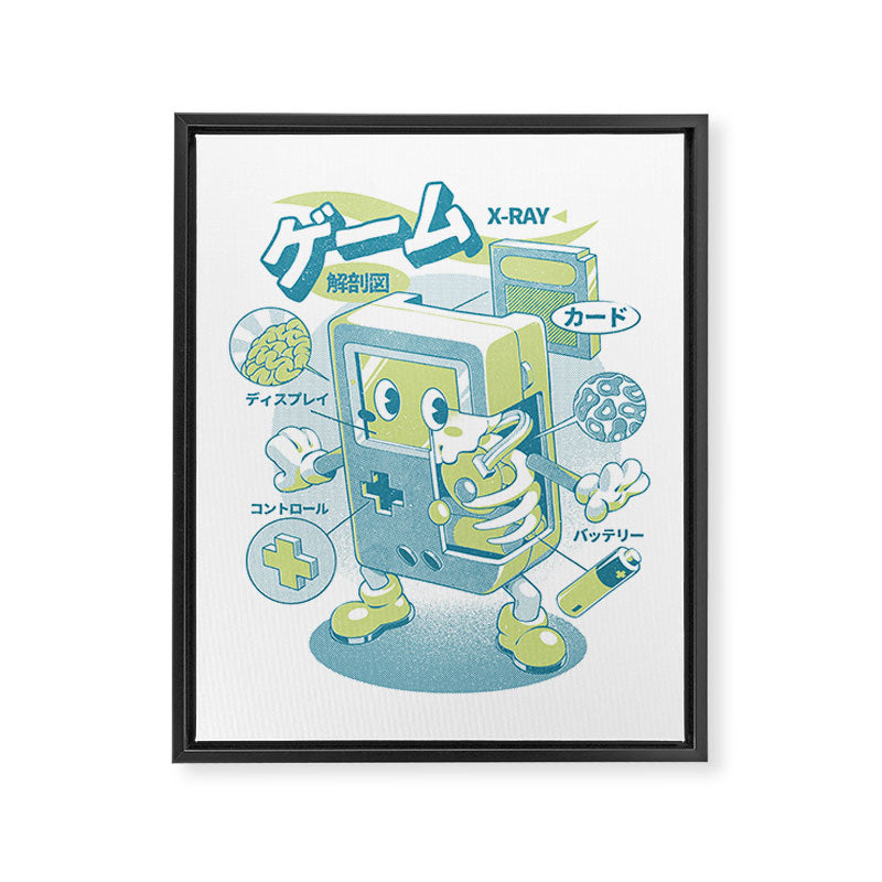 Game Anatomy Framed Canvas Print Gallery Image 8