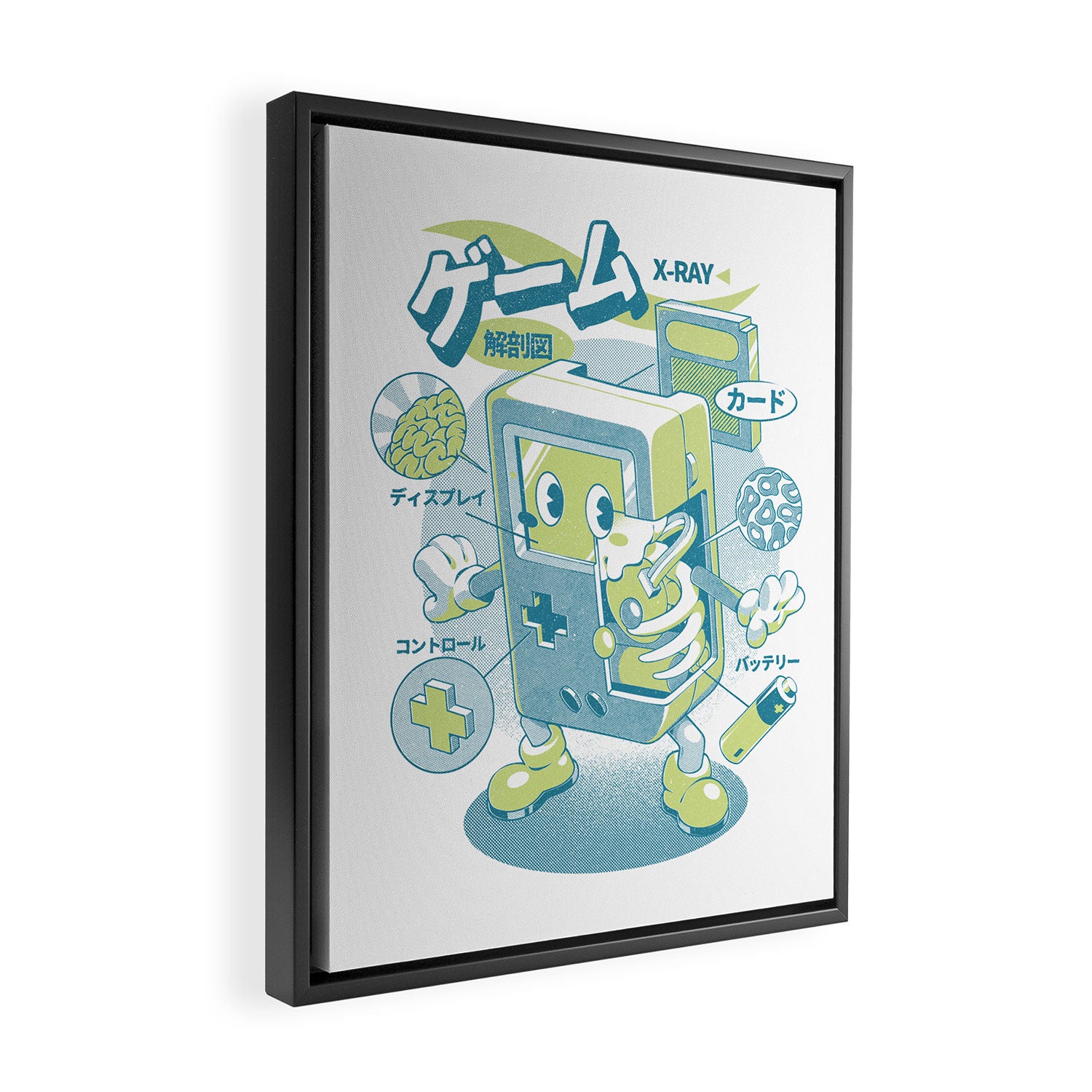 Game Anatomy Framed Canvas Print Gallery Image 2