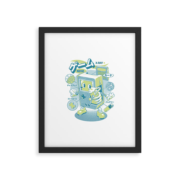 Game Anatomy Framed Art Print Gallery Image 1