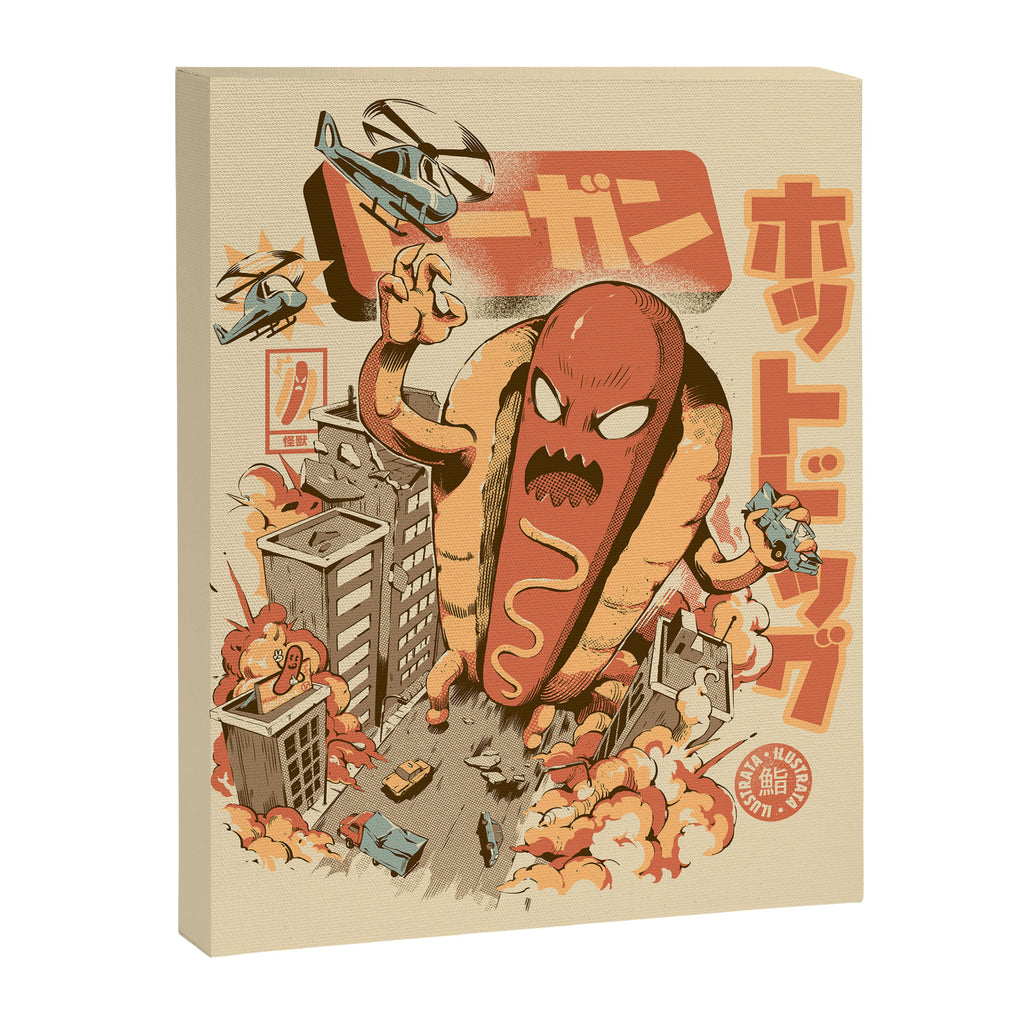 Great Hot Dog Canvas Print Gallery Image 8