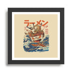 Great Ramen off Kanagawa Framed Art Print Gallery Image 1
