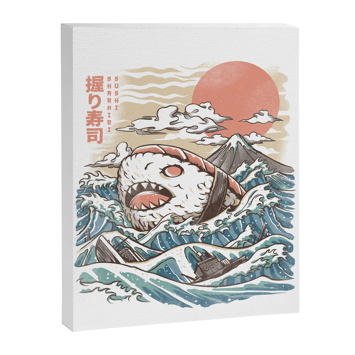 Sharkiri Sushi Canvas Print Gallery Image 8