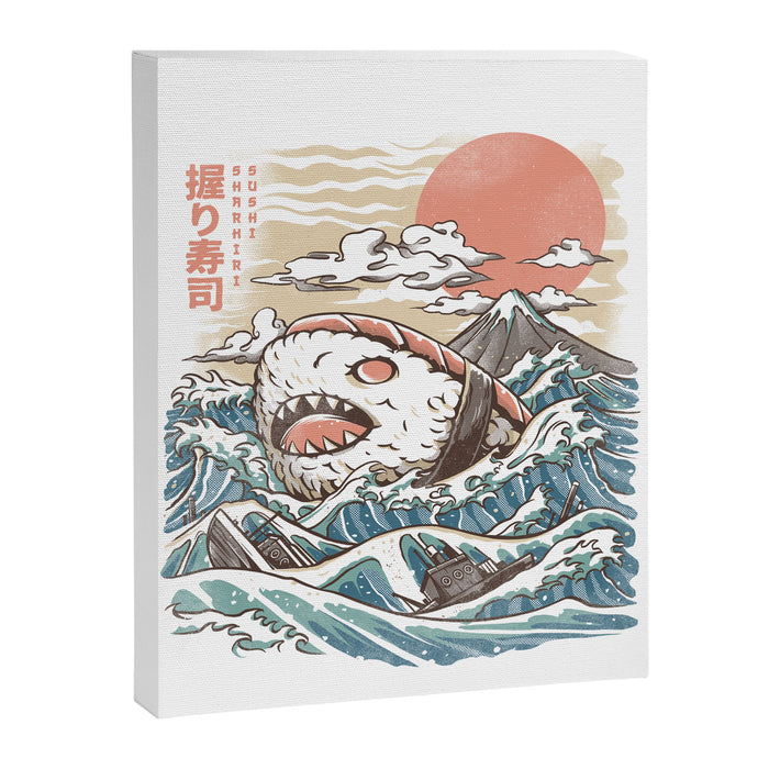 Sharkiri Sushi Canvas Print Gallery Image 1