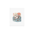 Sharkiri Sushi Art Print Gallery Image 1