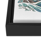 Sharkiri Sushi Framed Canvas Print Gallery Image 3