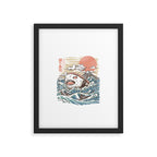 Sharkiri Sushi Framed Art Print Gallery Image 6