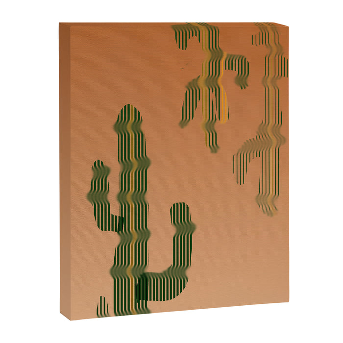 Desert Cactus Canvas Print Gallery Image 1