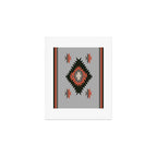 New Mexico Southwest Santa Fe Tribal Indian Pattern Art Print Gallery Image 1