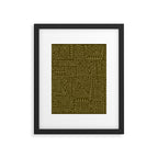 Polynesian Tribal Pattern Framed Art Print Gallery Image 6