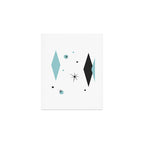 Vintage 1950s Mid Century Modern Design Art Print Gallery Image 1