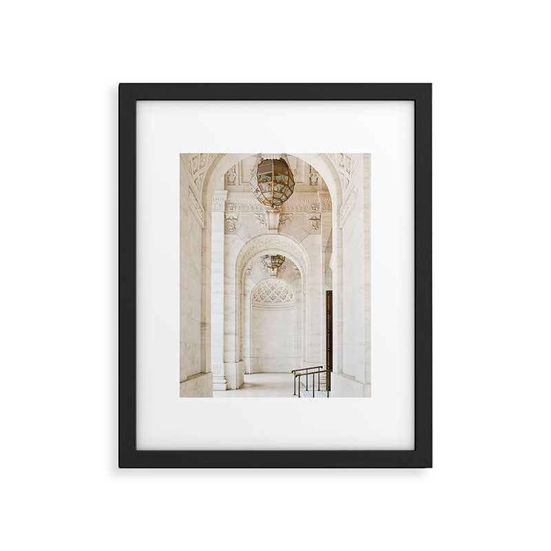 At the New York City Library Framed Art Print Gallery Image 5