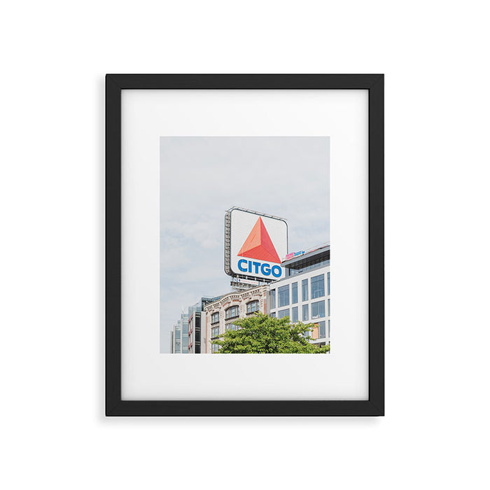 Boston Citgo Sign Framed Art Print Gallery Image 1