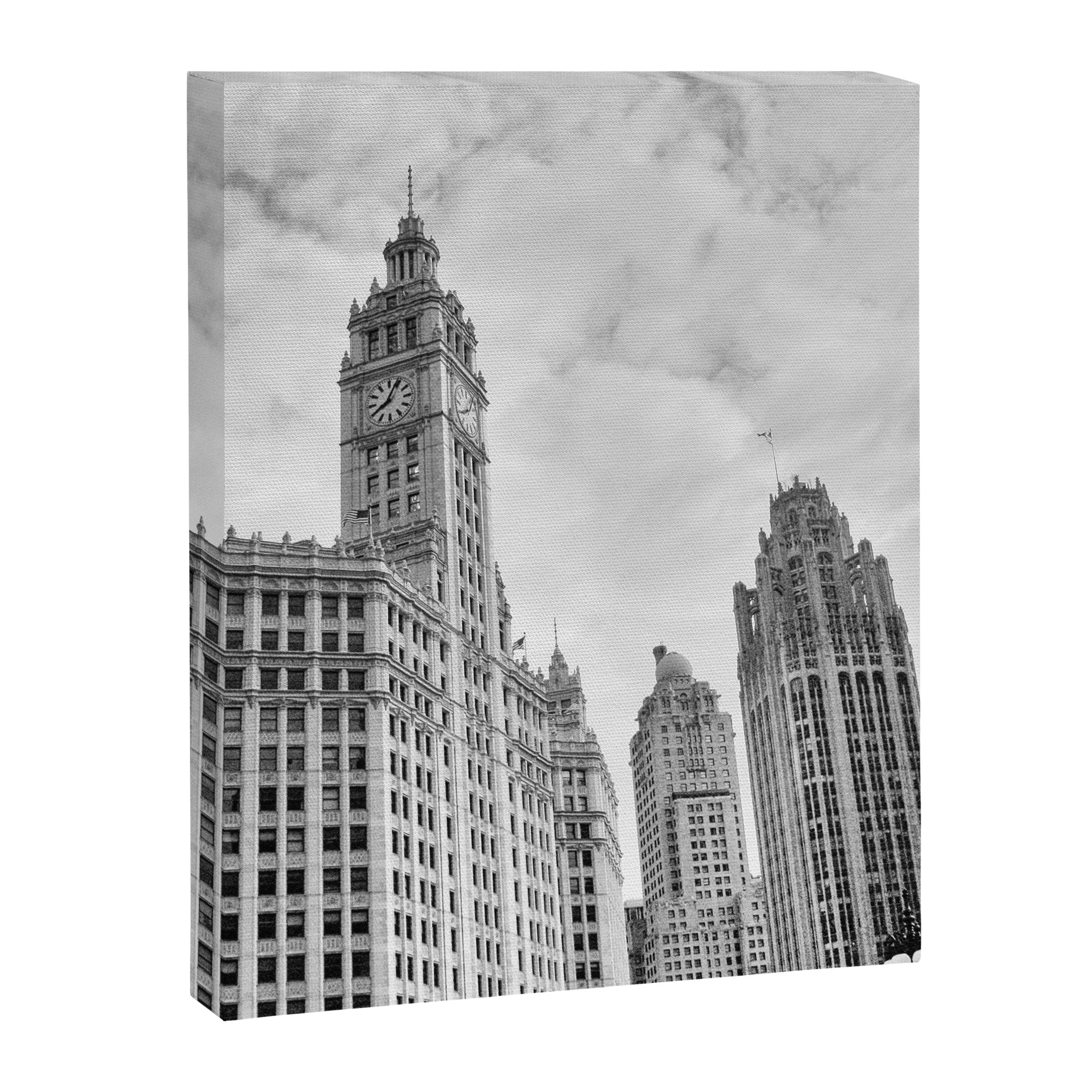 Chicago Iconic Wrigley Building Canvas Print Gallery Image 8