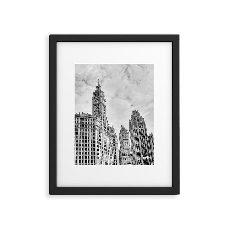 Chicago Iconic Wrigley Building Framed Art Print Gallery Image 6
