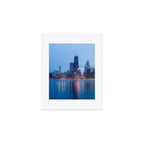 Chicago Lakefront Blue Hour Art Print Gallery Image 1