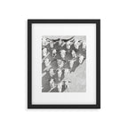 Cow Skulls - West Texas Black and White Photography Framed Art Print Gallery Image 5