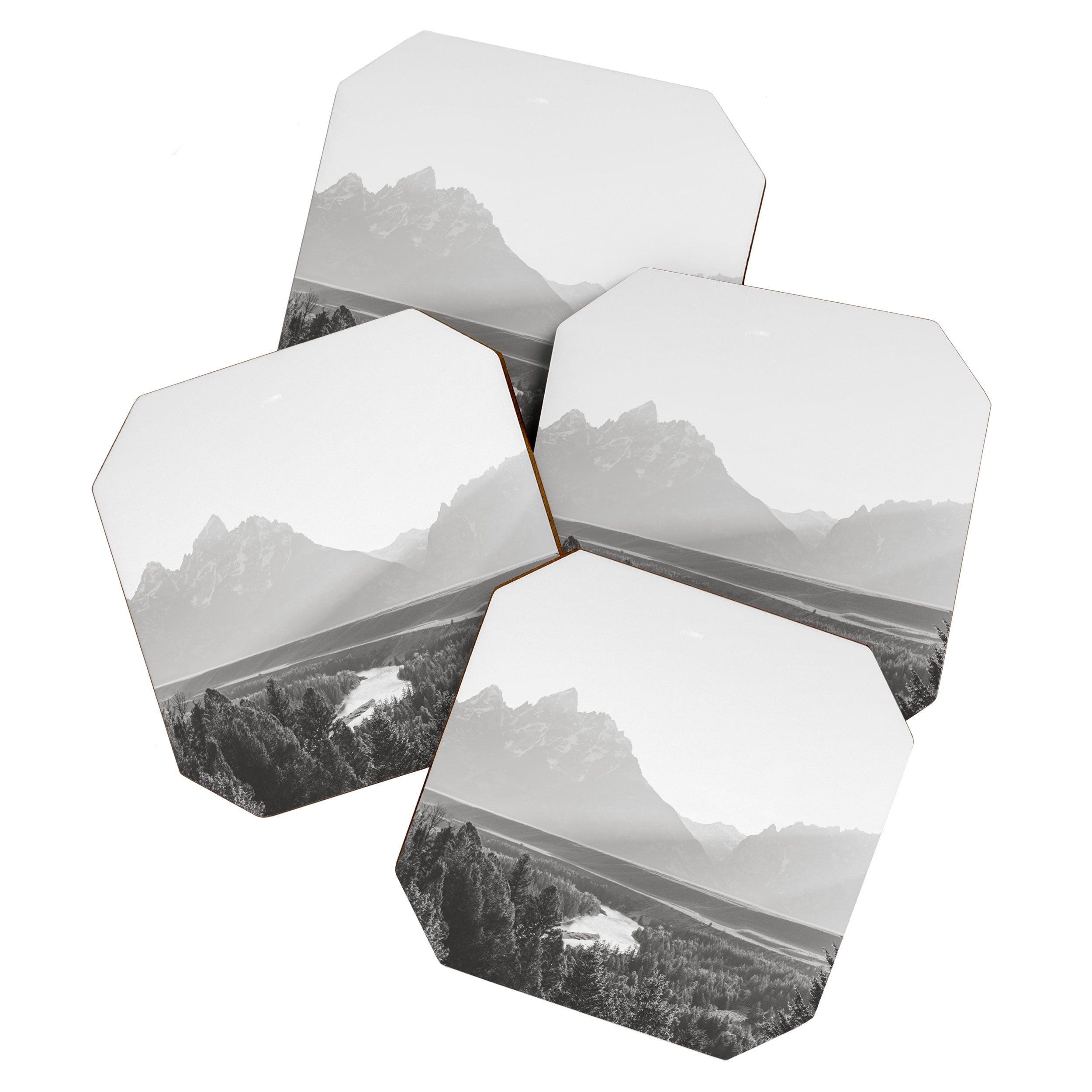 Grand Tetons Snake River Sunset Coaster Gallery Image 1