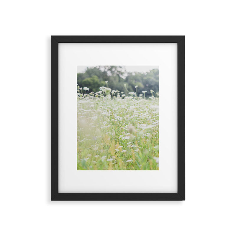 In a Field of Wildflowers Framed Art Print Gallery Image 5