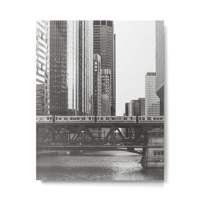 Lake Street - Chicago Photography Metal Print Gallery Image 1