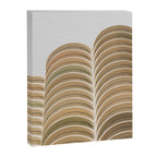 Marina Towers Beige Canvas Print Gallery Image 3