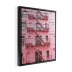 Pink Soho NYC Framed Canvas Print Gallery Image 2