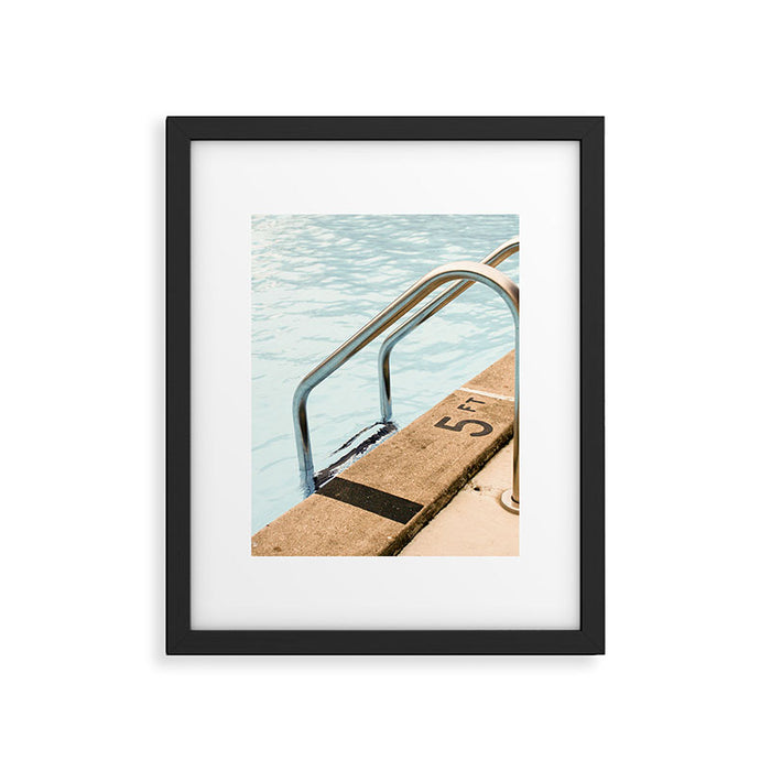 Pool Days 2 Framed Art Print Gallery Image 1