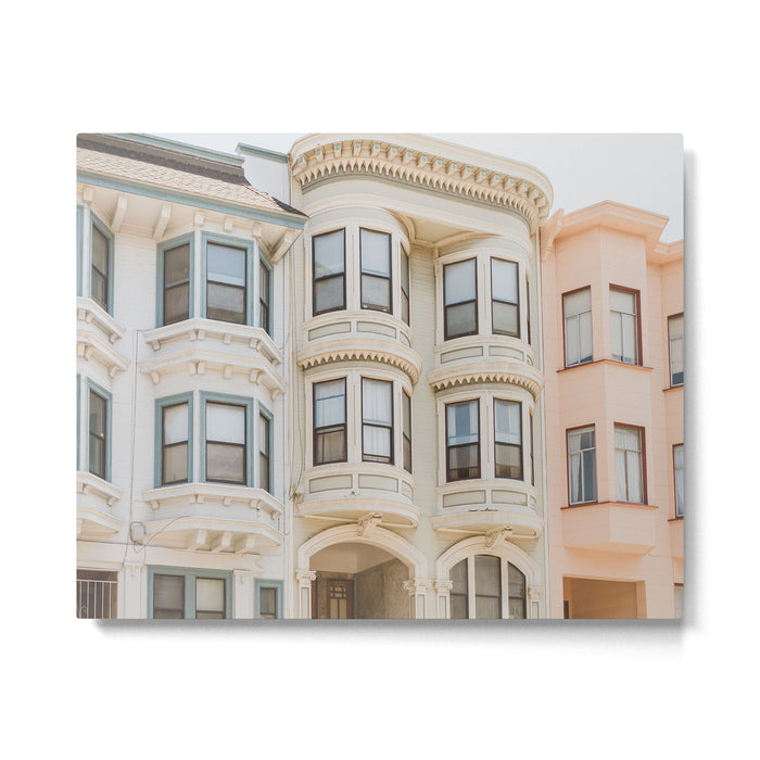 San Francisco Pastels Metal Print Gallery Image 1