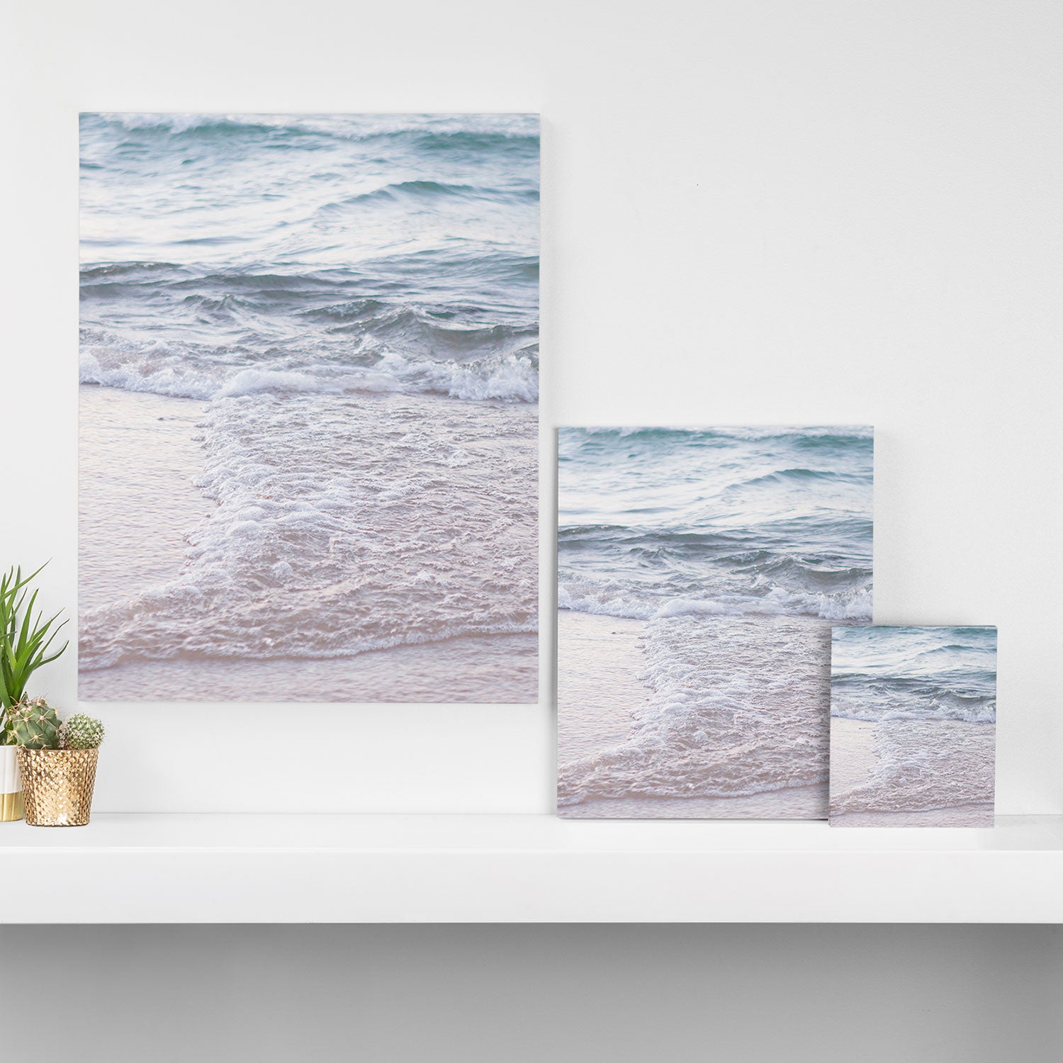 Watching the Waves Canvas Print Gallery Image 3
