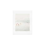 At the Beach fourteen  (part two of a diptych) - Minimal Beach and Ocean photography Art Print Gallery Image 1