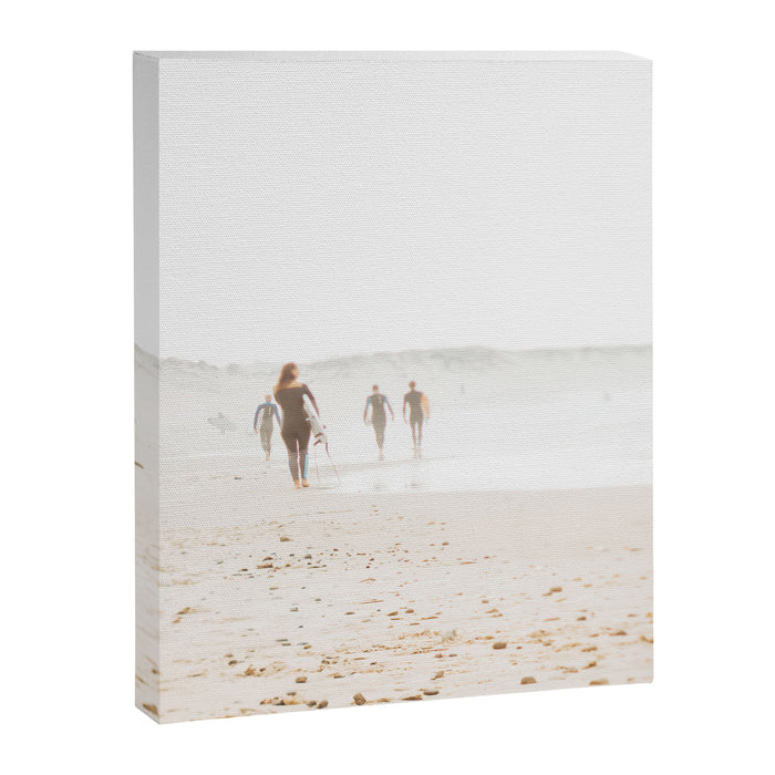 At the Beach - Surf, minimal beach series by Ingrid Beddoes Canvas Print Gallery Image 1